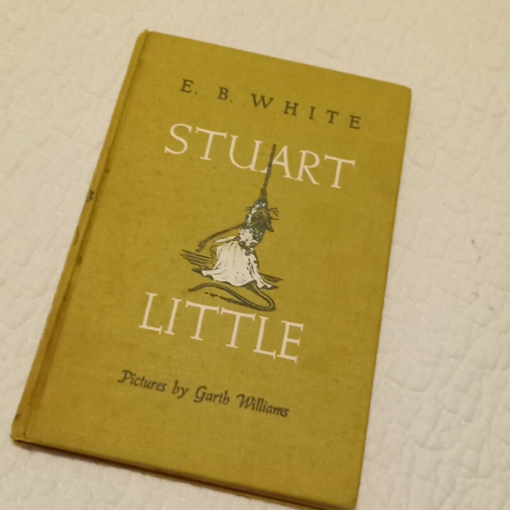 ANTIQUE STUART LITTLE HARD COVER BOOK
